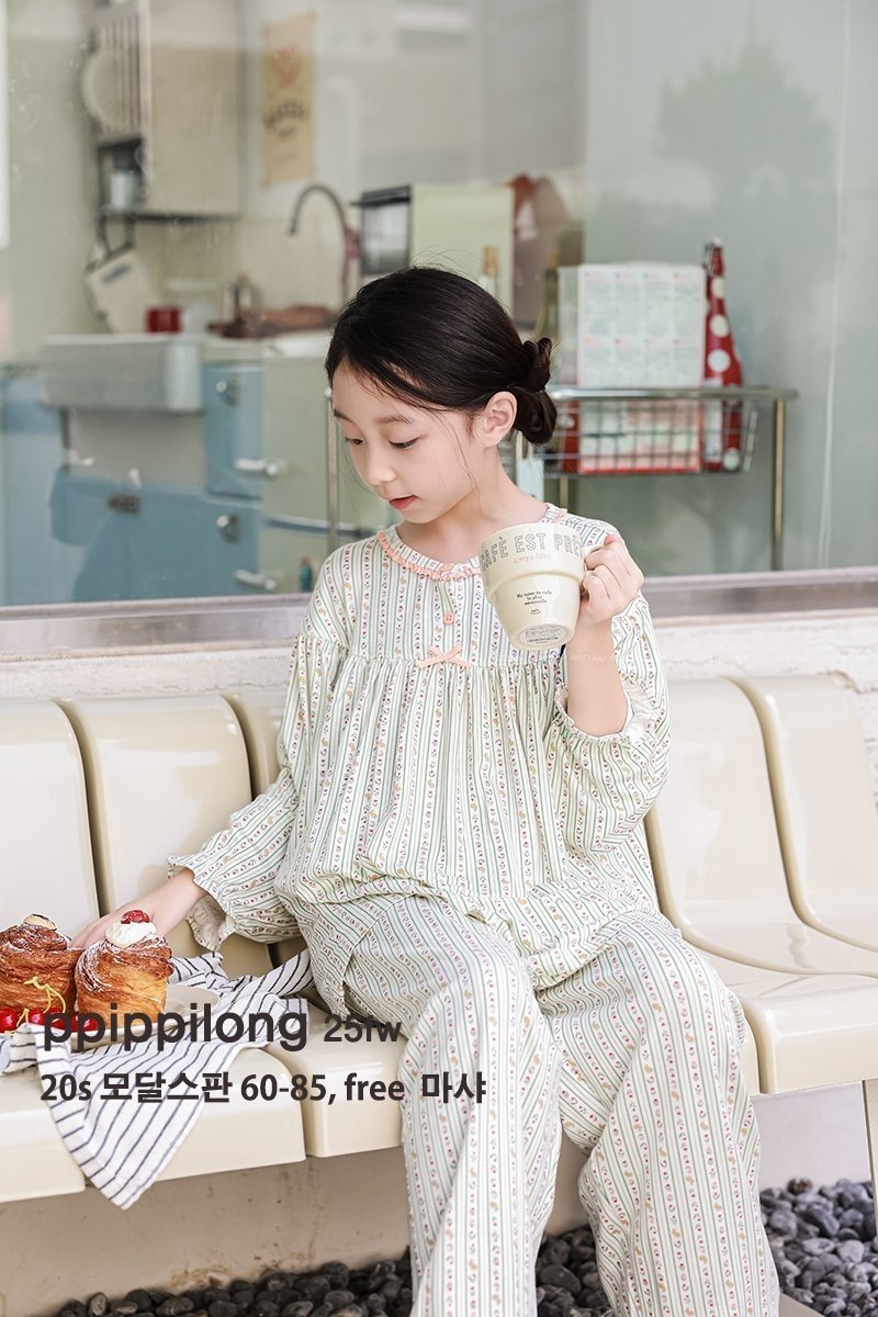 삐삐롱 도톰모달스판 파자마세트 2 상세 2
