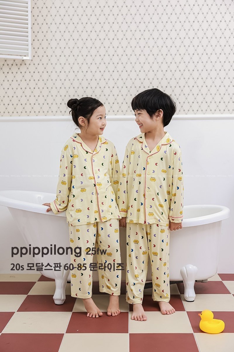 삐삐롱 도톰모달스판 파자마세트 2 상세 3