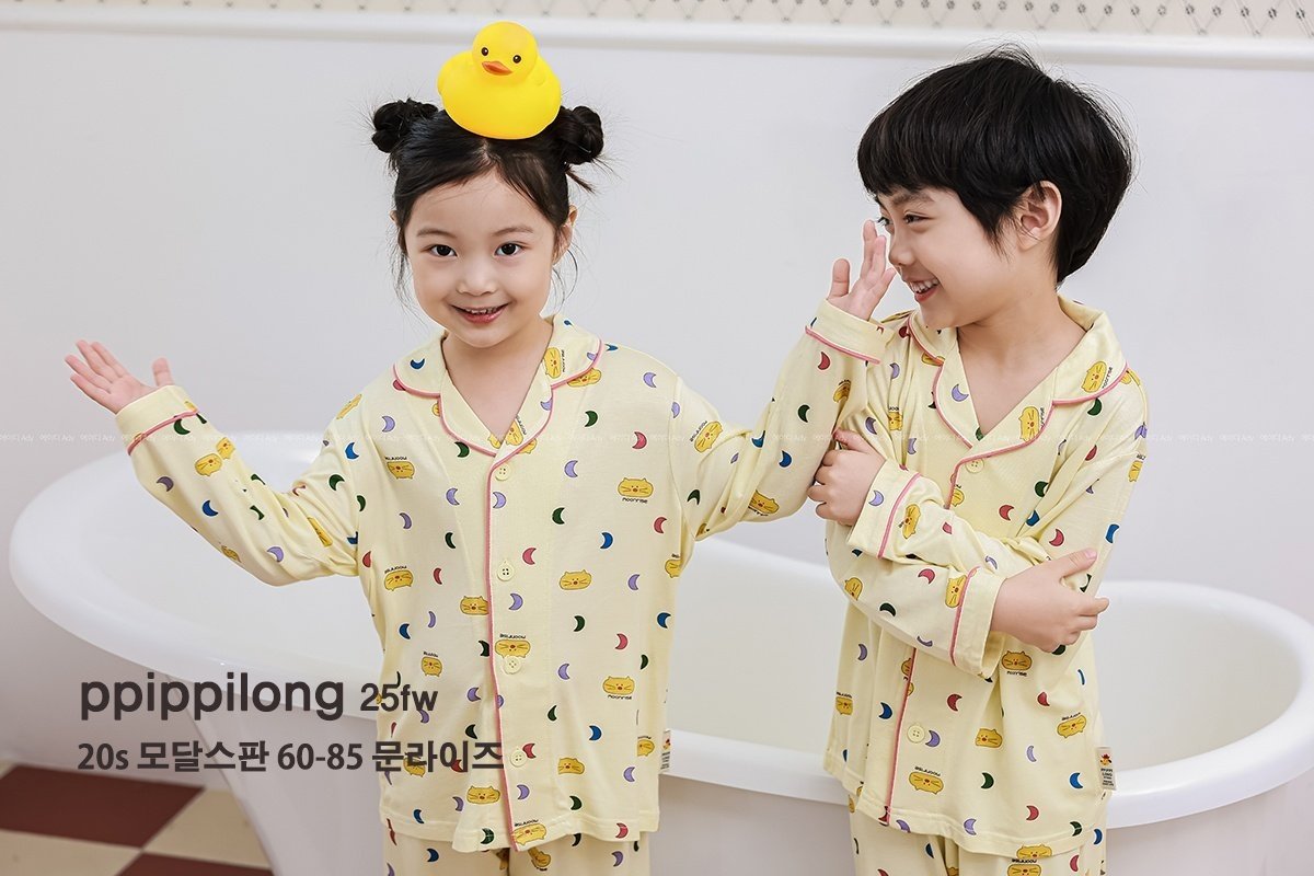 삐삐롱 도톰모달스판 파자마세트 2 상세 4