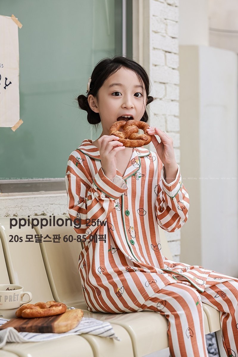 삐삐롱 도톰모달스판 파자마세트 2 상세 6