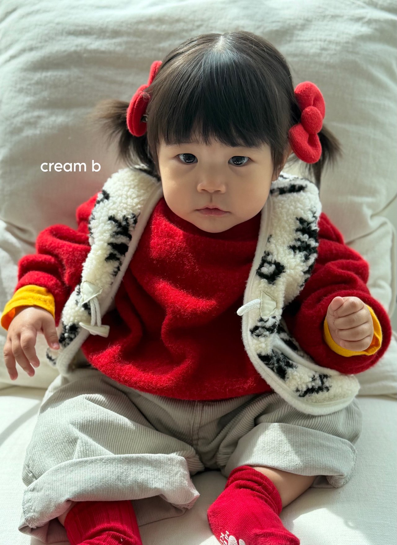눈꽃뽀그리조끼 상세 2