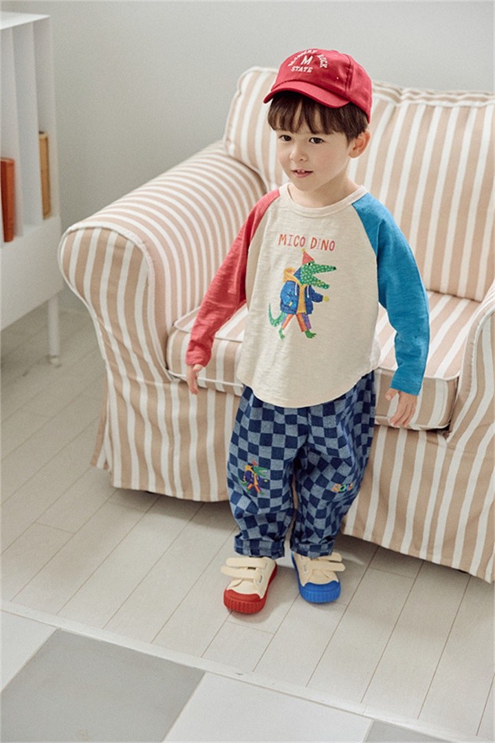체크청바지 상세 1