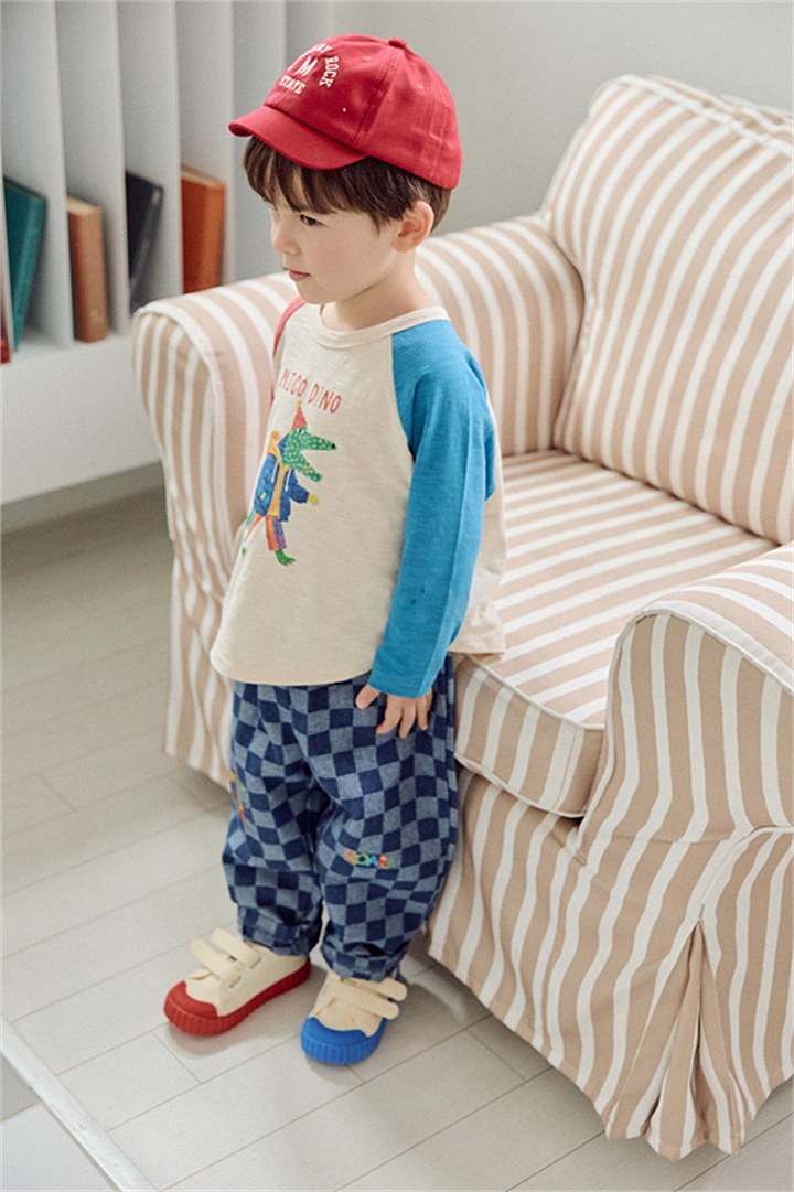 체크청바지 상세 2