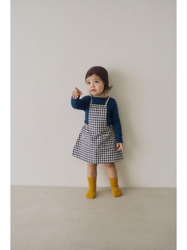 베베레이크체크원피스 상세 13