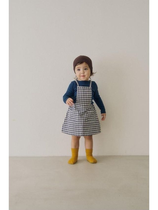베베레이크체크원피스 상세 15